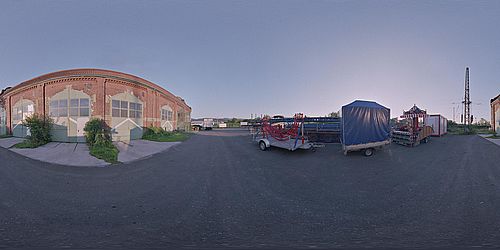 Der alte Freiburger Güterbahnhof - <i>old Freiburg goods station</i>