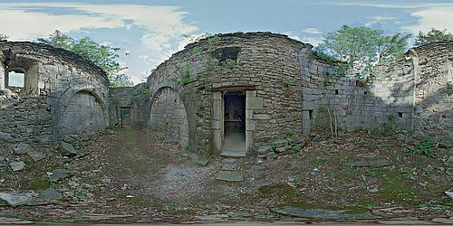 Die eingestürtzte Kapelle - <i>The broken chapel</i>